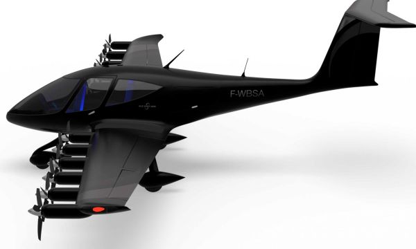 French startup reveals hydrogen powered electric four-seater